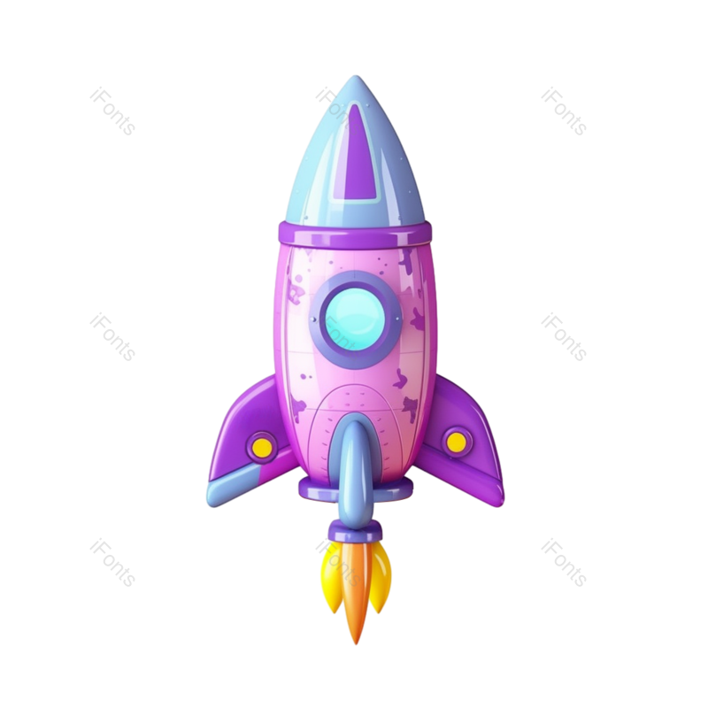 商品图片,科学元素,时装模特PNG,火箭免抠素材